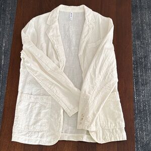 Men’s Linen White Blazer size medium/38S